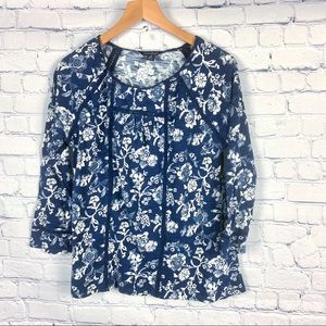 Lucky Brand Floral Top XS